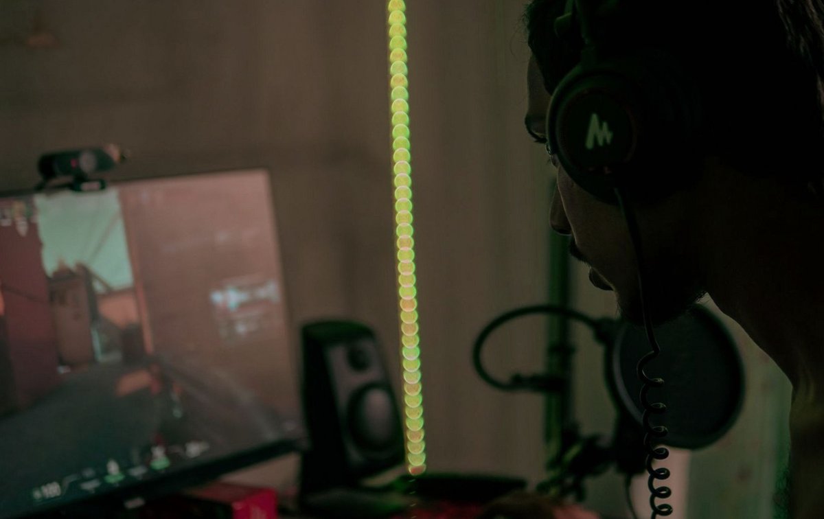 Late-night gaming with cozy snacks is life.